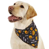 Aria Halloween Dog Bandana 19 Pumpkin & Bone Design Howl-O-Ween Pet Accessory