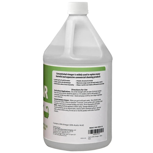 Harris 30% Vinegar Cleaner 1 Gallon 4-Pack w/ Free Sprayer Home Outdoor