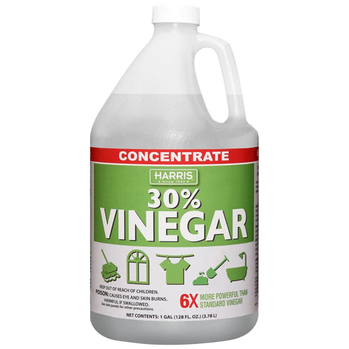 Harris 30% Vinegar Concentrate 1 Gallon Industrial Strength for Home & Garden