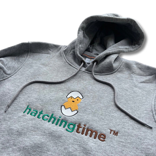 Hatching Time Unisex Hoodie (Gray)