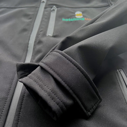 Hatching Time Unisex Soft Shell Jacket (Black)