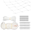 Pet Protection Net Nylon Anti Bird Cat Protective Sturdy Safe Wire Cover For Prevents Cats From Escaping Or Falling From Balcony