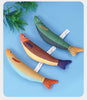 Hapibuyhpb Plush Fish Cat Toy - Bite Resistant Teasing Stick