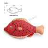 Hapibuyhpb Plush Fish Cat Toy - Bite Resistant Teasing Stick
