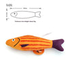 Hapibuyhpb Plush Fish Cat Toy - Bite Resistant Teasing Stick