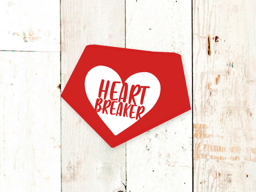 Heart Breaker Dog Bandana