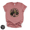 Four Dancing Witches Tee | Moonlit Coven Graphic T-Shirt