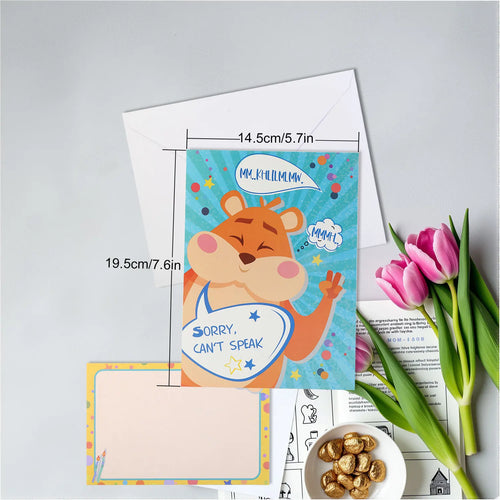Hamster Singing Funny Birthday Card for Men Women Kids Rat Sound and Shaking Birthday Greeting Cards for Friends