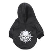 Hooded Scary Skull Fleece Pet T-Shirt