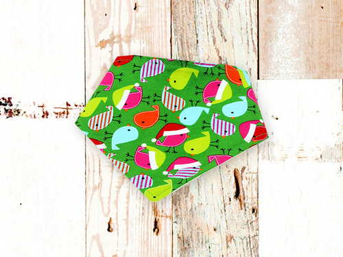Holiday Birds Dog Bandana