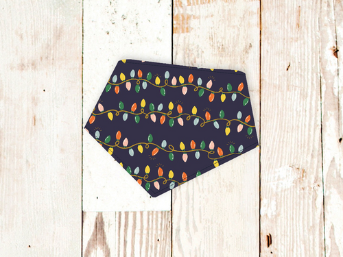 Rifle Paper Co. Holiday Lights Dog Bandana