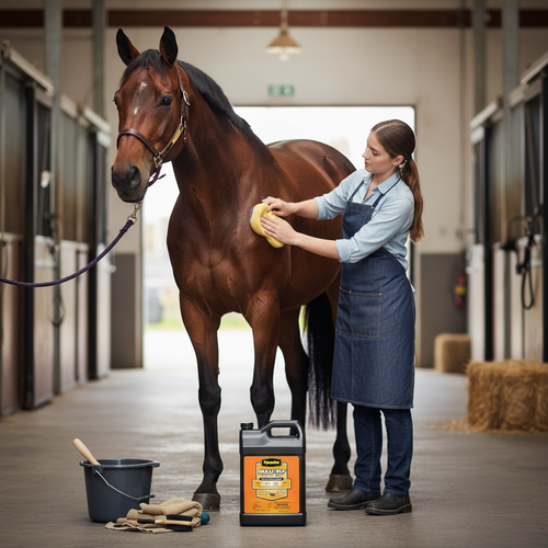 Pyranha Nulli-Fly Fly Spray for Horses Water-Based Insecticide Gallon
