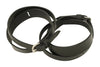 Huntley Equestrian Children's Black Leather Jodhpur Garter Straps