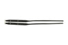 Huntley Equestrian Children's Black Leather Jodhpur Garter Straps