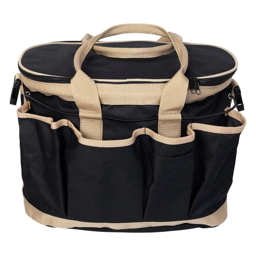 Huntley Equestrian Deluxe Grooming Bag, Brown