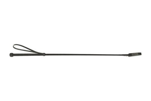 Huntley Equestrian English Riding Crop with Handle, 26 Inches, Black