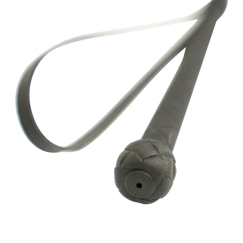 Huntley Equestrian English Riding Crop with Handle, 26 Inches, Black