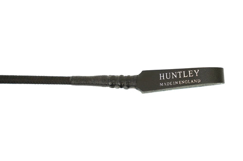 Huntley Equestrian English Riding Crop with Handle, 26 Inches, Black