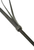 Huntley Equestrian English Riding Crop with Handle, 26 Inches, Black