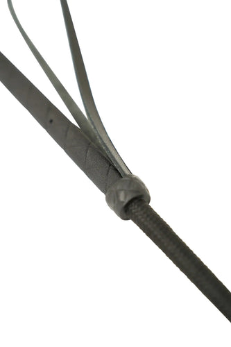 Huntley Equestrian English Riding Crop with Handle, 26 Inches, Black