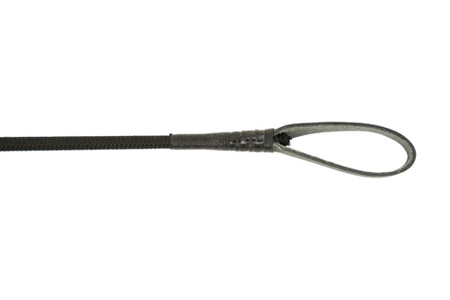 Huntley Equestrian English Riding Crop with Handle, 26 Inches, Black
