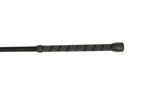 Huntley Equestrian Grippy Handle Jumper Bat, 19 Inches, Black