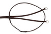 Huntley Equestrian Sedgwick Fancy Stitched Running Martingale, Cob size