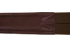 Huntley Equestrian Sedgwick Leather Fancy Stitched Padded Leather Contour Shaped Girth with Double End Elastic