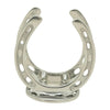 Huntley Horseshoe Napkin Holder, Aluminum Silver Finish