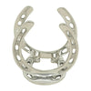 Huntley Horseshoe Napkin Holder, Aluminum Silver Finish