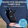 **SALE** HydroPet® 32 oz Portable Dog Water Bottle – Stainless Steel Travel Flask with 2 Detachable Bowls, Carry Bag & Strap