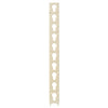 Jeffers Keyhole Plastic Jump Track for Horses, Pinless Jump System Rail