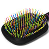 Jeffers Plastic Mane & Tail Brush, Curved Bristle Horse Grooming Brush