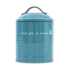 I Love You So Much Dog Treat Canister Gift Set – Pink & Blue