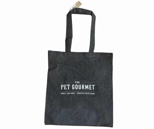 Recycled cotton market tote