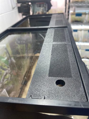 Custom Replacement Top for 36Zoomed Terrariums – Humidity Retaining with Fly-Proof Ventilation
