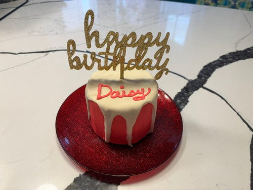 Organic Dog Birthday Gotcha Cake