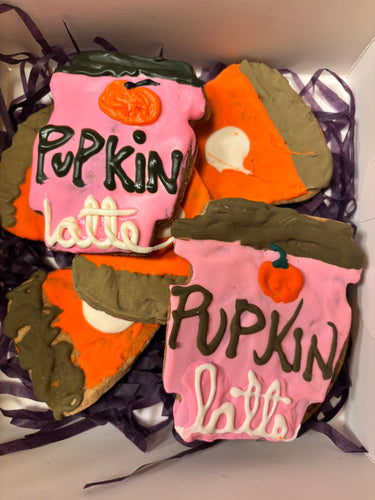 Organic Pumpkin Latte Cookies for Dogs – Handmade Peanut Butter & Cinnamon Treats