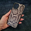Bestia Rock Python  Leather Phone Case