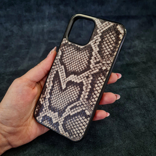 Bestia Rock Python  Leather Phone Case