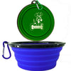 2 Pak XL 34oz Collapsible Travel Bowls for Larger Pets
