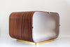 The LUNA Bed in Walnut