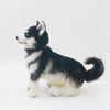 Husky Plush – Realistic Dog Toy Gift for Pet Lovers