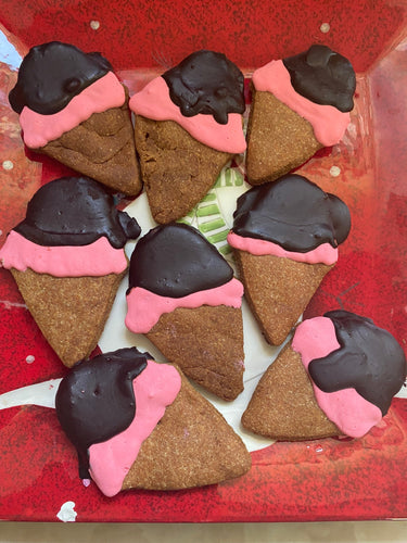 Ice Cream Organic Dog Cookies