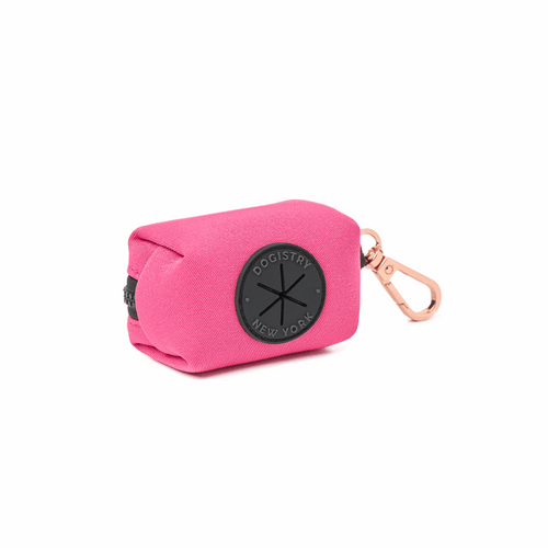 Poop Bag Holder - Park Ave Pink
