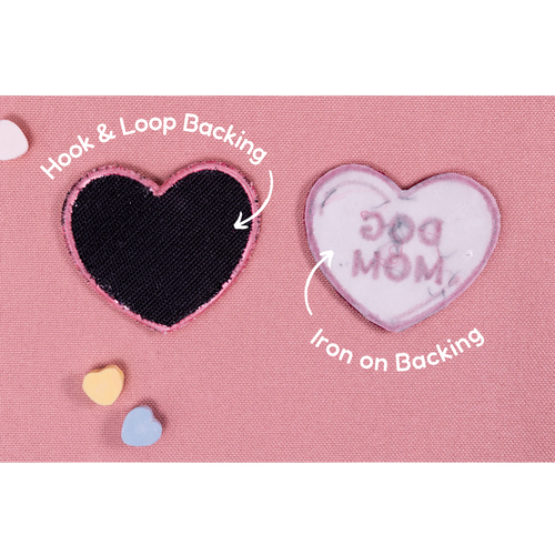 Dog Mom Heart Patch