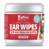 Jeffers Dog Ear Cleaning Wipes, 100 Count