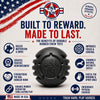 USA-K9 Stars and Stripes Rubber Dog Toy | K9 Handler Reward Toy | Red | USA Made (Copy)