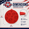 USA-K9 Fireworks Design eMat - Enrichment Lick Mat For Dogs and Cats - with Suction Cups | USA Made