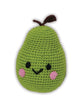Bartlett Pear Crocheted Knit Knack Pet Toy